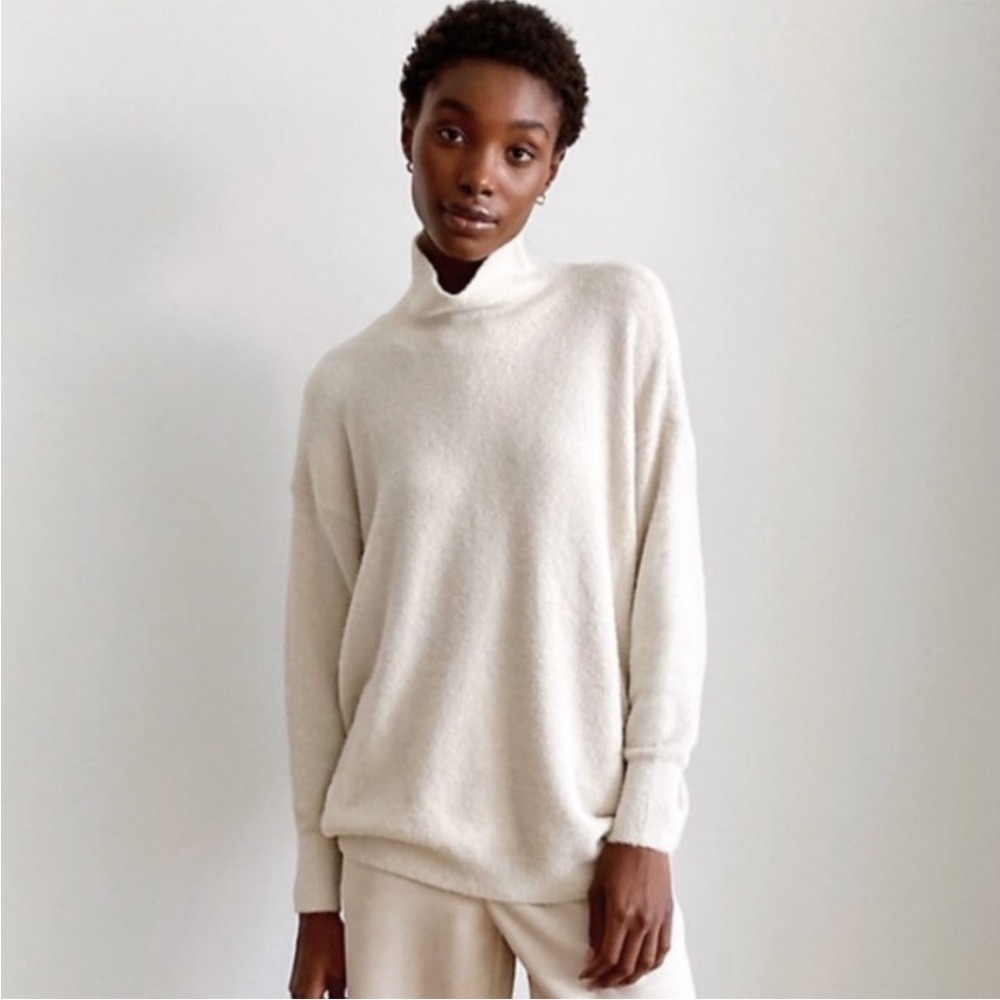 Wilfred Cream Turtleneck Sweater